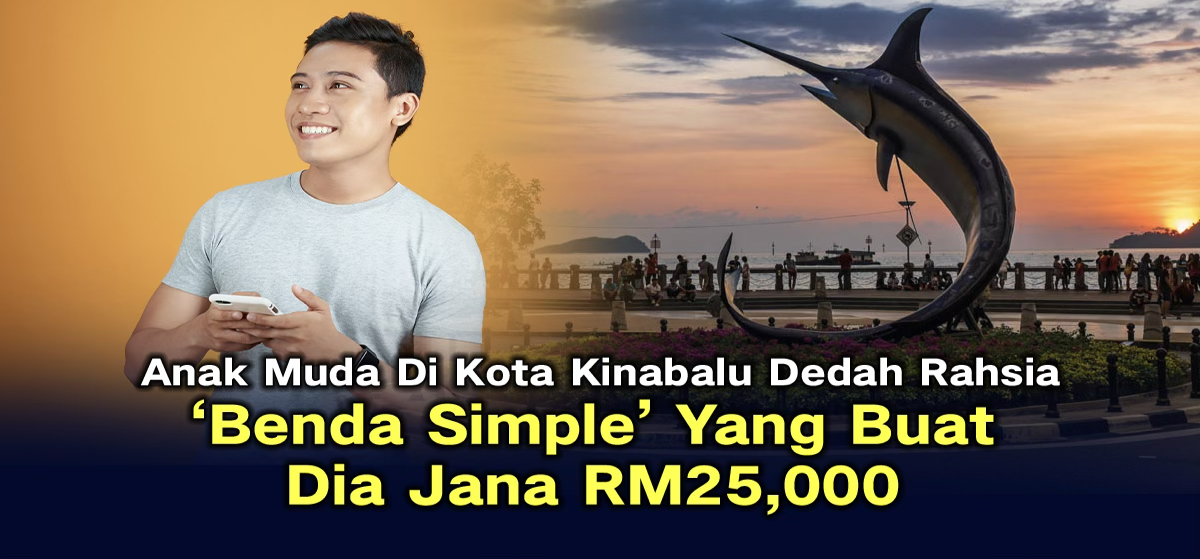 Amirul dari Kota Kinabalu berjaya menjana RM25,000